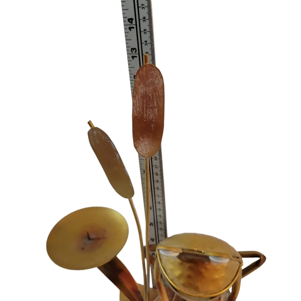 Hand Crafted candle patina see